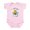Petal Pink, variant on CafePress - I Bee'long To Jesus (1) Infant Creeper - Baby Light Bodysuit, Size Newborn - 24 Months