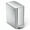 Brushed Silver, variant on 5L Slim Bathroom Step Trash Can Steel Garbage Can with Built in Liner Pocket