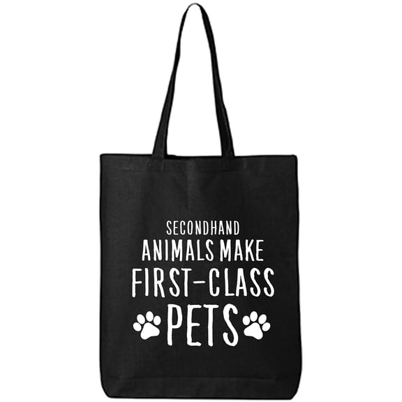 Secondhand Animals Cotton Canvas Tote Bag