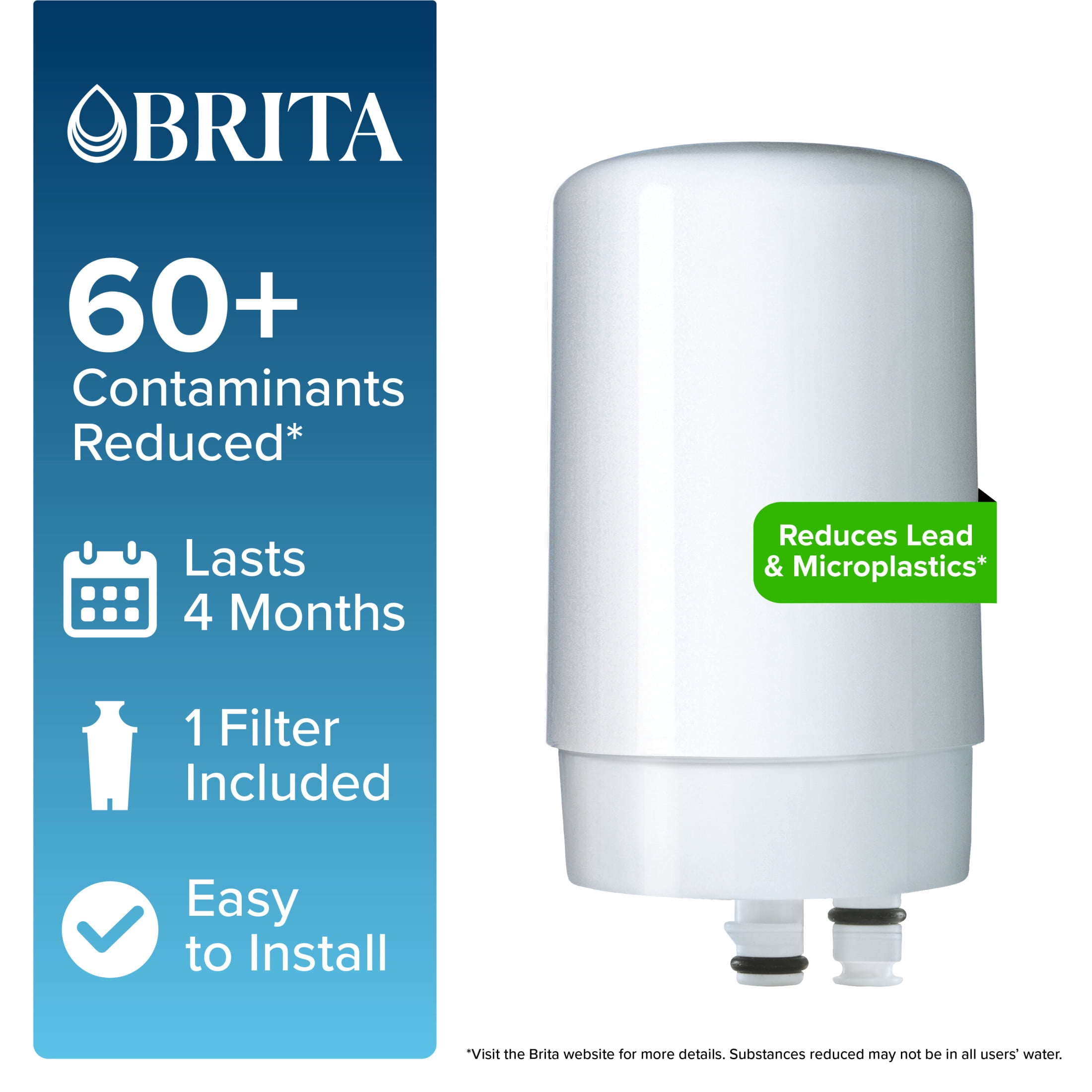 PUR PLUS MineralCore Faucet Water Filter, Lead Reduction, 3-Pack
