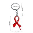 thumbnail image 3 of Cancer Awareness Keychains - 5PCS Hope Ribbon Key Rings with Charms - Show Support for Survivors & Loved Ones - Pink Ribbon Keychain Collection, 3 of 7