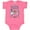 Hot Pink, variant on Inktastic Tea Time in Paris-Colorful French Poodles Boys or Girls Baby Bodysuit