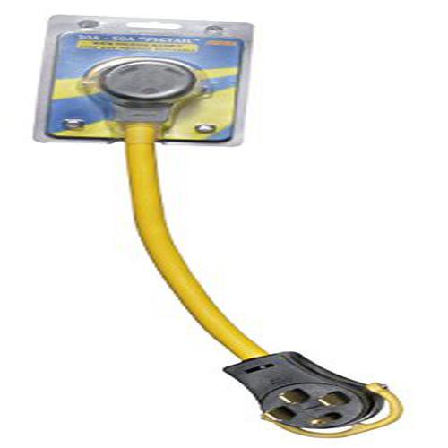 arcon 14367 generator pigtail power cord 30amp female to 50amp male