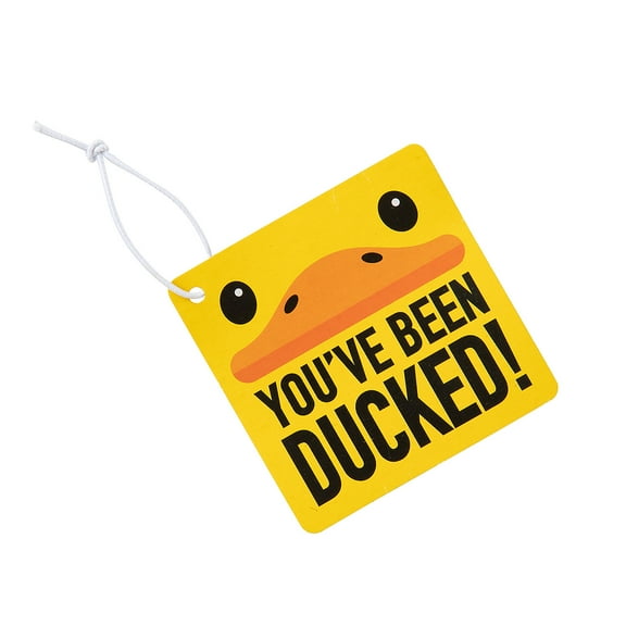 You’ve Been Ducked Cards - 12 Pieces