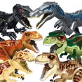 thumbnail image 4 of Jurassic Dinosaur World Brutal Raptor t-rex Triceratops Indominus Rex modelo bloques de construcción Dino Velociraptor figura ladrillos Juguetes, 4 of 5
