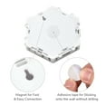thumbnail image 6 of Yescom 10 Pack Hexagon LED Light Wall-mount Touch Sensitive Magnetic Quantum Panel Gifts, 6 of 12