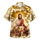 thumbnail image 5 of Jesús me ama Dios Viernes Santo Domingo de Ramos Camisas hawaianas Camisas de moda para hombres y mujeres Camisas de playa geniales Camisas florales de verano Ropa, 5 of 5