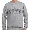 thumbnail image 2 of Skyline Bern Switzerland Sweatshirt Unisex 5X-Large Grey, 2 of 5
