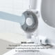 thumbnail image 4 of Cepillo de Baño Montado en la pared Wosthever Gris blanco, 4 of 6
