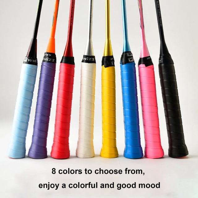 LJNYFDC Tennis Racket Overgrip Tape Tennis Racket Grip Tape High Elasticity Non Slip Sweat Absorbent Overgrip for Enhanced Performance