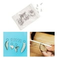 thumbnail image 4 of veasfak 100Pcs Pottery Firing Tools Tools Alloy for DIY Ceramic Ornament Small Items small P, 4 of 7