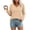 Khaki, variant on Long Sleeve Shirts for Women V Neck T Shirt Fall Casual Tops Basic Base Layer Undershirts Tees 2026