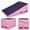 Pink, variant on Matladin Gymnastics Cheese Wedge Incline Mat, Small Size 32.7"x 23.6"x 13.4" Gym Fitness Tumbling Skill Shape Mat for Kids Girls Skill Training Exercise, Red+Yellow+Blue