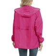 thumbnail image 5 of Valcatch Lightweight Rain Jacket for Women Outdoor Waterproof Hooded Raincoat, 5 of 7