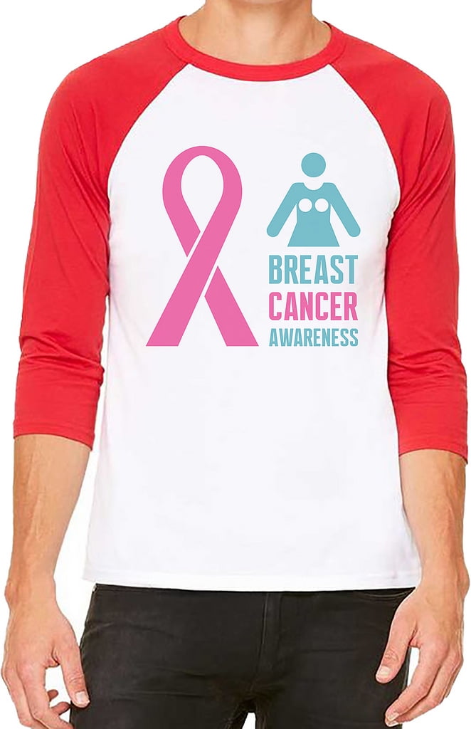 Unisex Pink Ribbon Breast Cancer Aware 