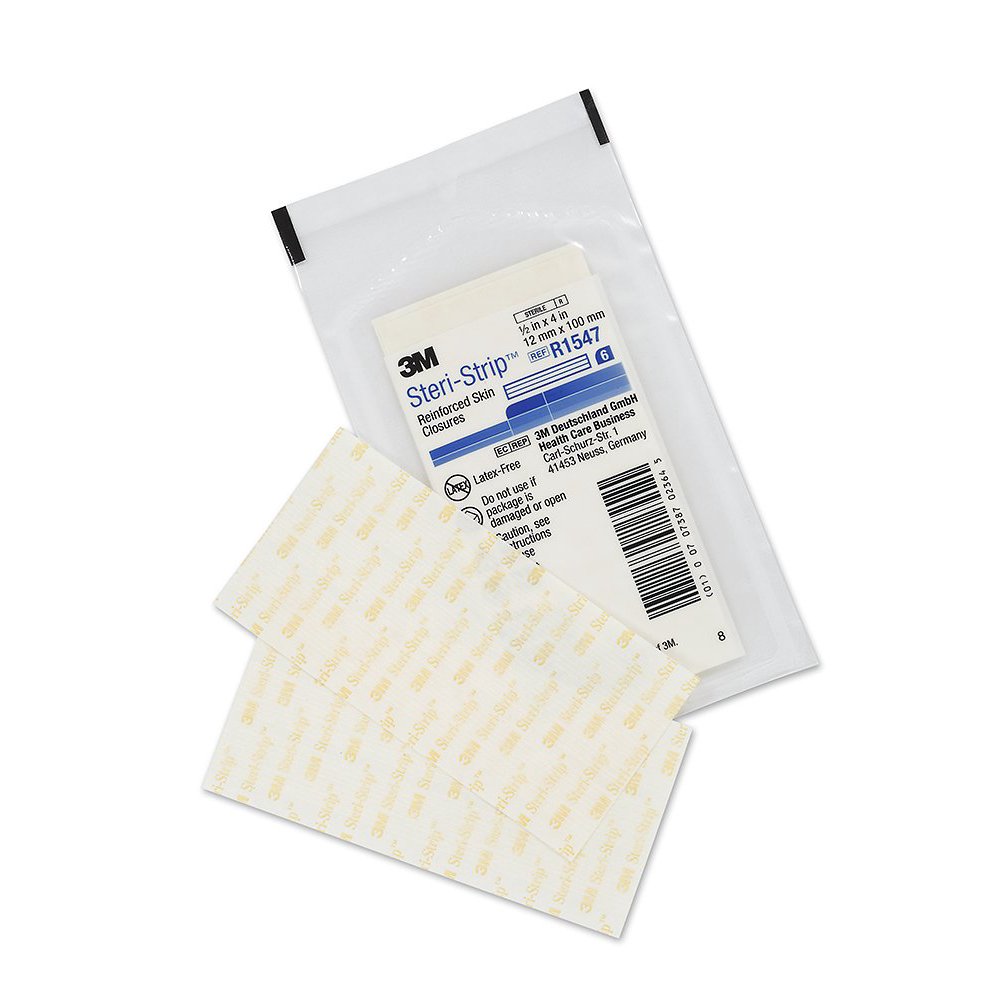 SteriStrip Skin Closure Strip 1/2 X 4 Inch Nonwoven Material