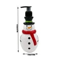 thumbnail image 3 of Christmas Hand Soap Dispenser Set, 350ML Santa Snowman Christmas Tree Shaped Dispensers, Festive Home Bathroom Decor for Hand Wash/Lotion, Unique Holiday Gift for Christmas Enthusiasts, 3 of 9