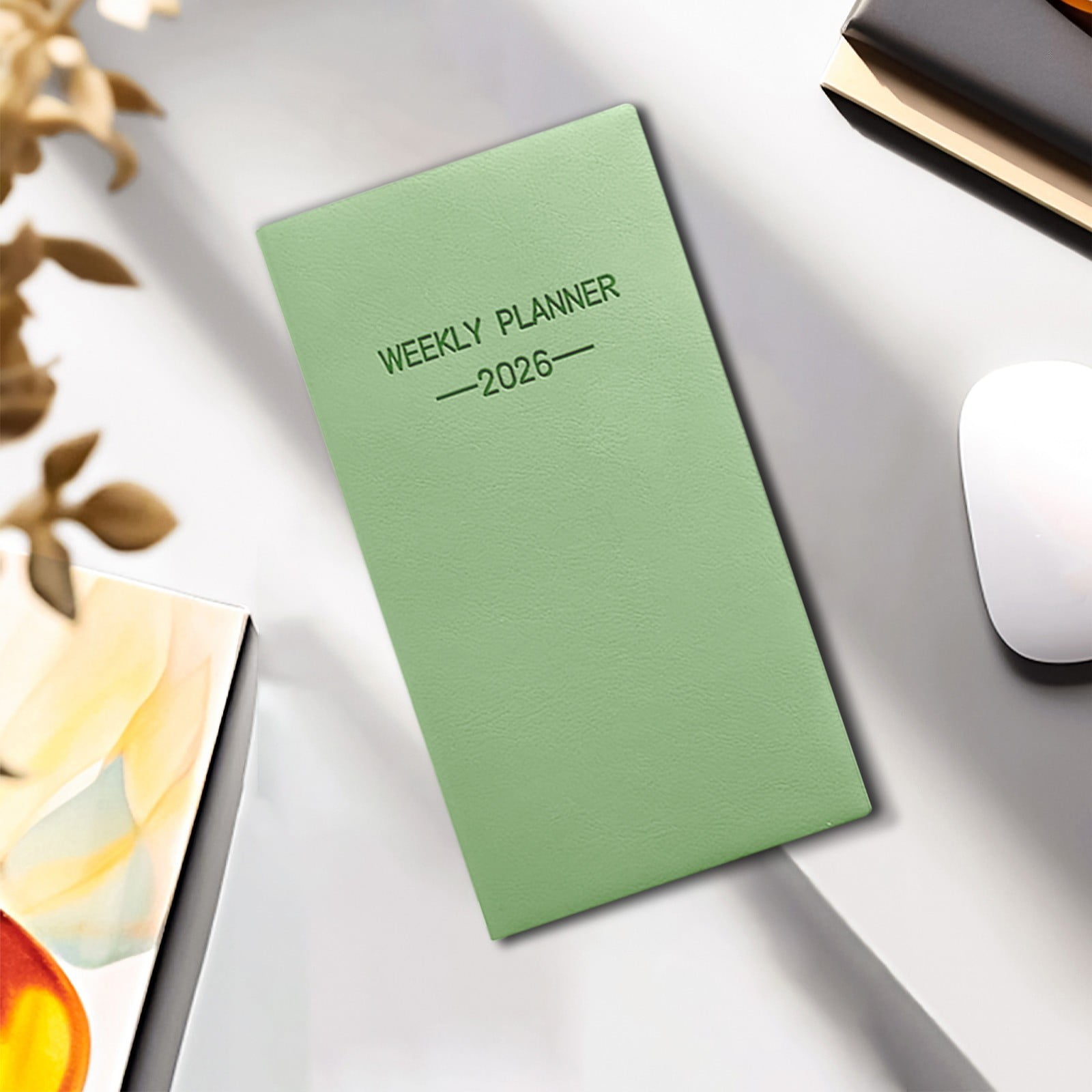 FXMLRLK 2026 Planner - 2026 Weekly Calendar Planner, January 2026 - December 2026, Portable Pocket Organizer Notebook(Blue)