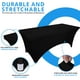 thumbnail image 5 of Manteles Utopia Kitchen de Spandex Pack de 2 [120x75x75 cm, Negro], 5 of 9