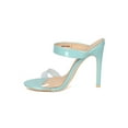 thumbnail image 4 of New Women Mackin J 213-62 Patent PU Perspex Double Band Stiletto Sandal, 4 of 6