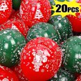 thumbnail image 4 of Nuevos globos con letras de Feliz Navidad, copos de nieve de Papá Noel, campanas, globos impresos para cumpleaños, suministros de decoración para fiestas de Año Nuevo, 4 of 5