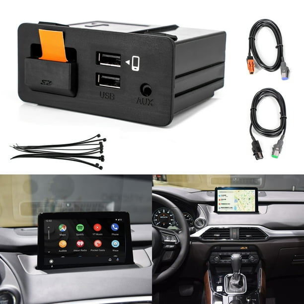 TK78669U0C CarPlay Android Auto Retrofit Kit Fits for Mazda 3 6 CX5