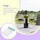 thumbnail image 5 of Bearachild 5 uds vaso de vidrio estropajo paños de limpieza toallas paños de cocina reutilizables ventana coche trapos Suministros de limpieza para el hogar Verde 32*50cm/5 uds Bearachild HA083870-02, 5 of 6