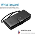 thumbnail image 5 of 6.5" Galaxy A13 Wallet Case, Samsung Galaxy A13 2021 PU Leather Case, Njjex Luxury PU Leather 9 Card Slots Holder Carrying Folio Flip Cover [Detachable Magnetic Hard Case] & Kickstand & Hand Strap, 5 of 5