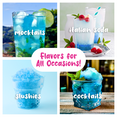 thumbnail image 6 of Hawaiian Shaved Ice Blue Cotton Candy Snow Cone Syrup, 1 Gallon, 6 of 7