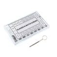 thumbnail image 1 of Minnieouse Kit de reparación de gafas, gafas de sol pequeñas, surtido de reparación óptica, ajuste de tuerca de acero inoxidable, tornillos de Relojes NO2 Minnieouse AP000099-02B, 1 of 6