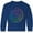 Royal Blue, variant on Inktastic Pi Day Pi Numerals in Rainbow Spiral Long Sleeve Youth T-Shirt
