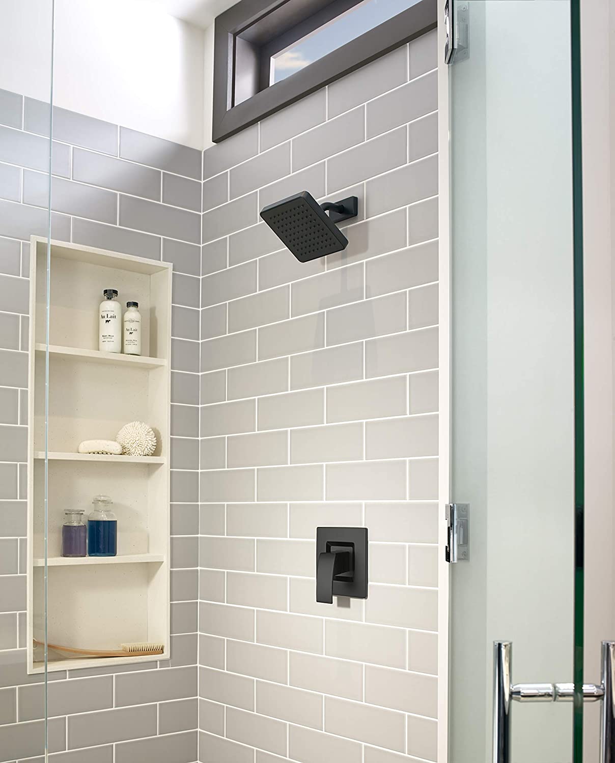 Pfister Kenzo 1-Handle Shower Only Trim Matte Black