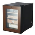 thumbnail image 3 of Garvee Electric Cigar Humidor 33 L Cigar Humidor Cabinet for 350 Cigars, Cooling & Heating Temperature Control Cigar Box with Spanish Cedar Wood Shelves, Drawers, Led Light, Hygrometer, 3 of 7