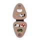 thumbnail image 4 of Porta-púas Guitar Picks Holder Case Bag PU cuero sintético con 6pcs Selecciones de celuloide Instrumentos de cuerda Abody  Porta-púas, 4 of 6