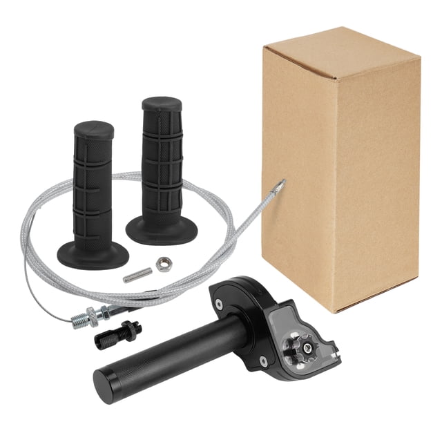 Puño de Acelerador de Motocicleta Unique Bargains 7/8" 22mm, Manillar de Acelerador CNC para KLX CR CRF EXC XR TTR SSR 50cc-250cc