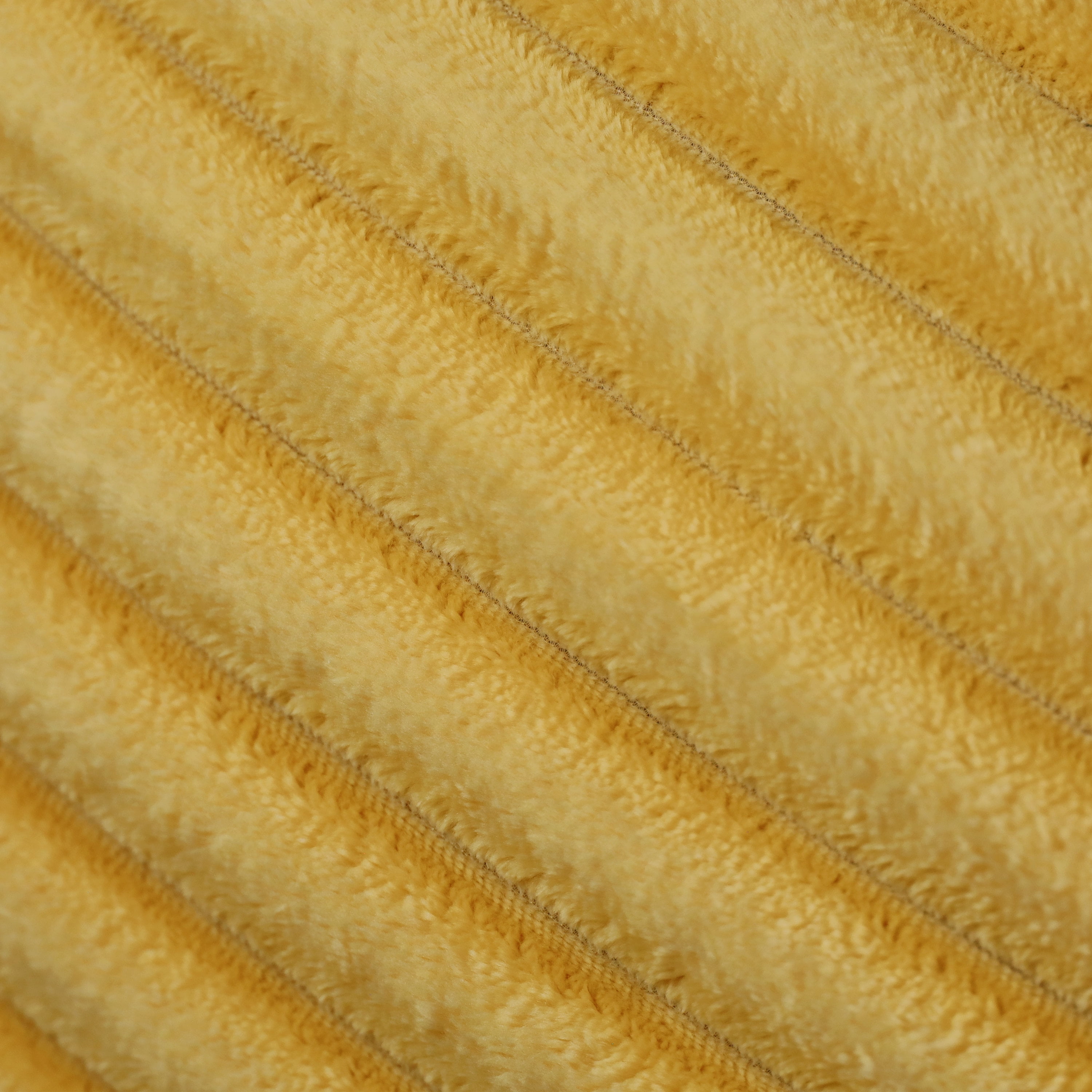 hometrends Yellow Fur Bedrest, HOME TRENDS PL HT YLW FUR BEDREST