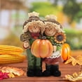 thumbnail image 4 of HSMeiegaDoVF Épouvantail de l'Action de Grâce Figurines Décoratives Multicolores pour Table Récolte d'Automne, 4 of 7