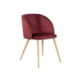 thumbnail image 1 of Silla Rolet encino Estilo Contemporáneo Color Vino Gaia Herbs Rolet, 1 of 6