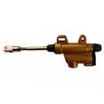 thumbnail image 4 of Rear Hydraulic Disc Brake Assembly Master Cylinder & Caliper Gold Compatible with 70cc 110cc 125cc 140cc 150cc Pit Dirt Bike ATV Fits TaoTao Coolster SSR Apollo Kazuma Baja, 4 of 7