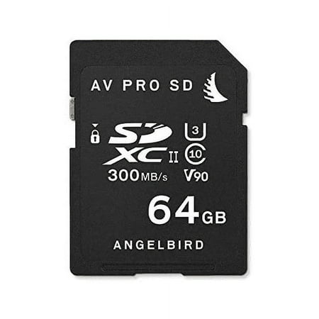 UPC: 0812937023737 | Angelbird AV PRO SD MK2 V90 64 GB Class 10/UHS-II (U3) SDXC