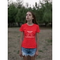 thumbnail image 2 of Old Glory Juniors This Girl Loves Valentine's Day Short Sleeve Graphic T Shirt, 2 of 6