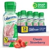 Glucerna Hunger Smart Diabetic Protein Shake, Classic Strawberry, 10 fl oz Bottle, 12 Count