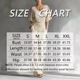 thumbnail image 2 of Morttic Women's Elegant Cold Shoulder V-Neck Slim Fit Jumpsuit – Ruched Waist Wide Leg Office Party Romper with Side Pockets Apricot，S, 2 of 2