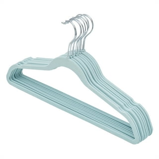 Flysums Premium Velvet Hangers 50 Pack, Heavy Duty Study Gray Hangers for  Coats, Pants & Dress Clothes - Non Slip Clothes Hanger Set - Space Saving  Felt Hangers for Clothing