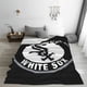 thumbnail image 4 of Manta de forro polar para sofá o cama de los Chicago White Sox, cálida y acogedora, ligera, para todas las estaciones, decoración mullida para el hogar y el exterior, 50 x 40 pulgadas, 4 of 5
