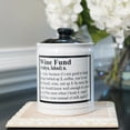 thumbnail image 5 of Cottage Creek Wine Fund Piggy Bank - Decorative 6" Ceramic Jar for Adults, 5 of 8