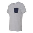 thumbnail image 2 of bella + canvas men's jersey short-sleeve pocket t-shirt, 2 of 5