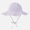 thumbnail image 2 of Akiihool Baby Sun Hat Upf 50+ Sun Protection Baby Flap Hat with UPF 50+ Sun Protection for Baby and Toddler Boys and Girls Purple,6-12 Months, 2 of 4