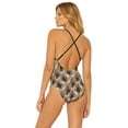 thumbnail image 2 of Bleu Rod Beattie Skin Games Over the Shoulder Cross-Back Mio One-Piece Snake, 2 of 2