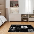 thumbnail image 3 of LaModaHome Non-Slip Rug LeBron Slam Dunk Poster Rug Washable Mat Child Stain Resistant Living Room Kitchen Carpet - Size: 5,3X3,9ft(160X120cm), 3 of 4